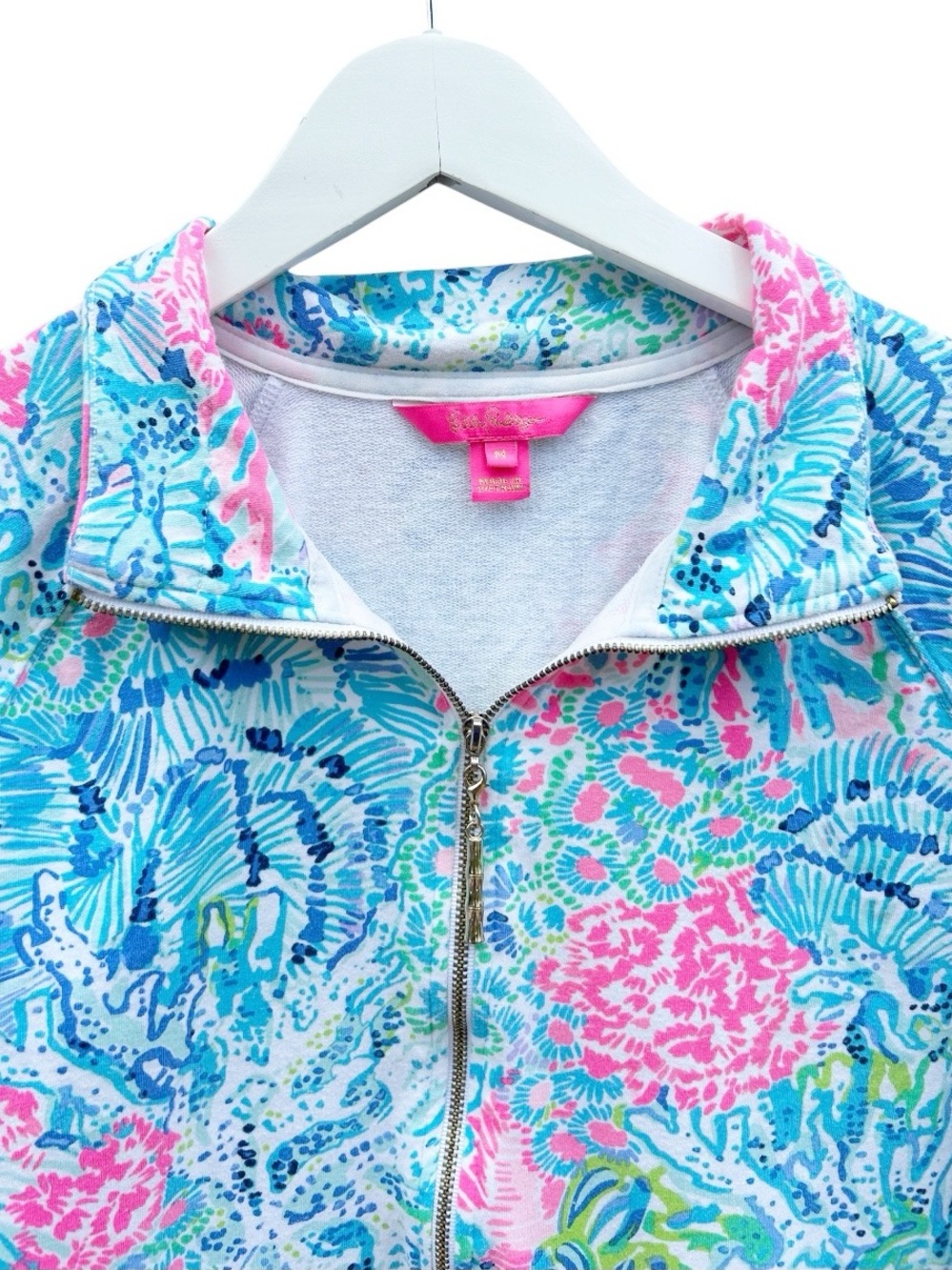 lilly Pulitzer UPF 50 skipper popover sink or swim - Picture 3 of 10